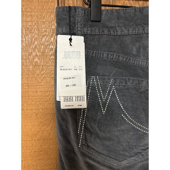 Marc Cain Soft Brush Velvet Quiet Luxury Women’s Jeans Women’s Size N4 US 10 - Picture 11 of 13